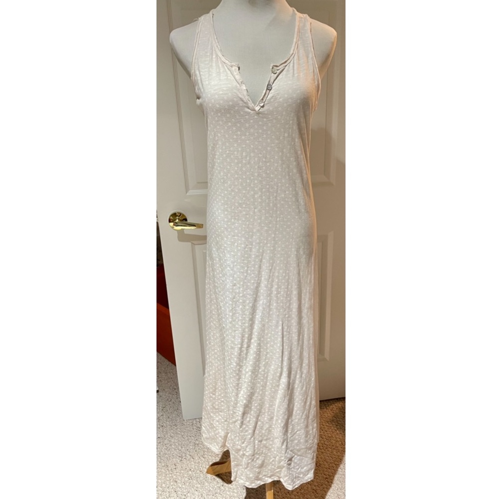 Polka Dot Tank Maxi Dress